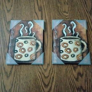 Latte Java Coffee Mug Cup Wall & Home Decor